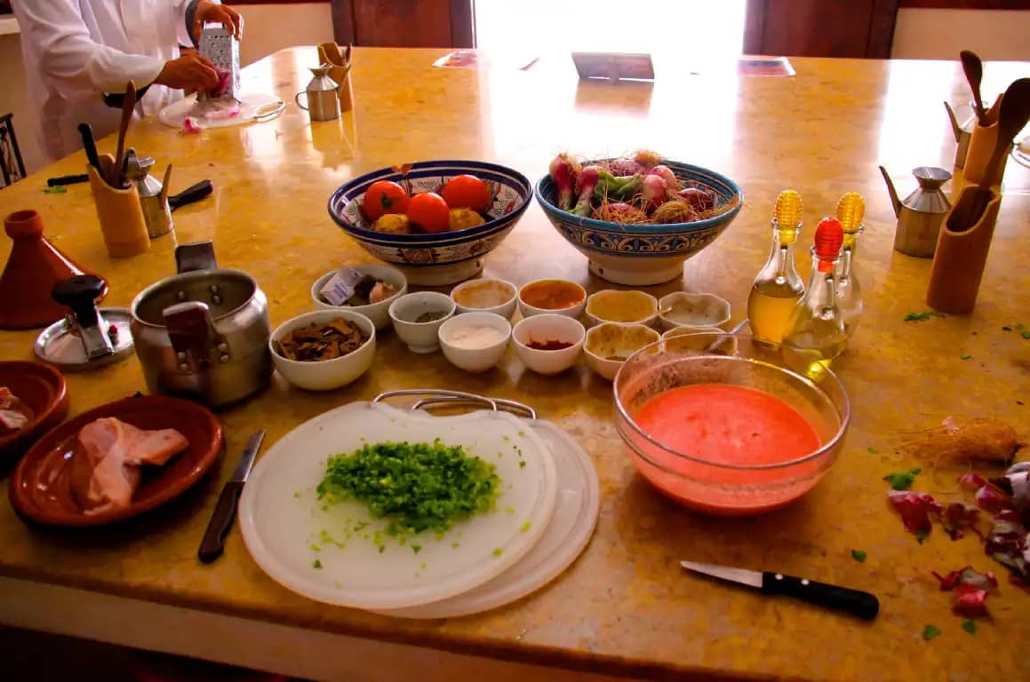 Cooking classe casbah